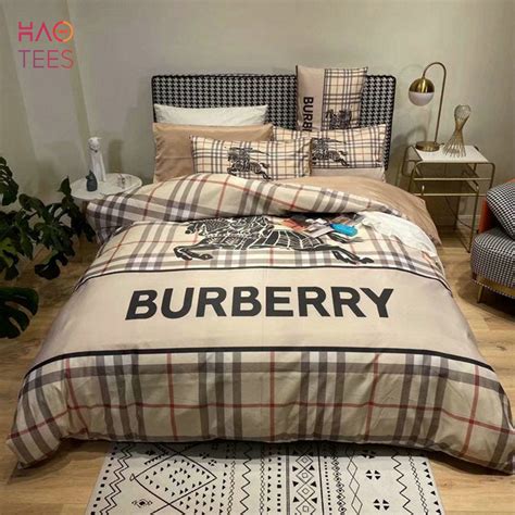 burberry print bed set|burberry bedding for sale.